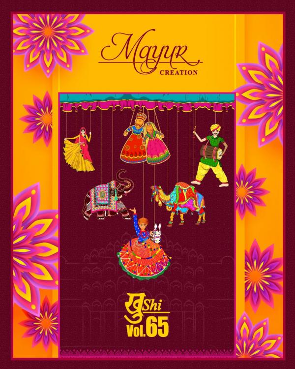 Mayur Khushi Vol-65 Cotton Designer Exclusive Patiyala Dress Material